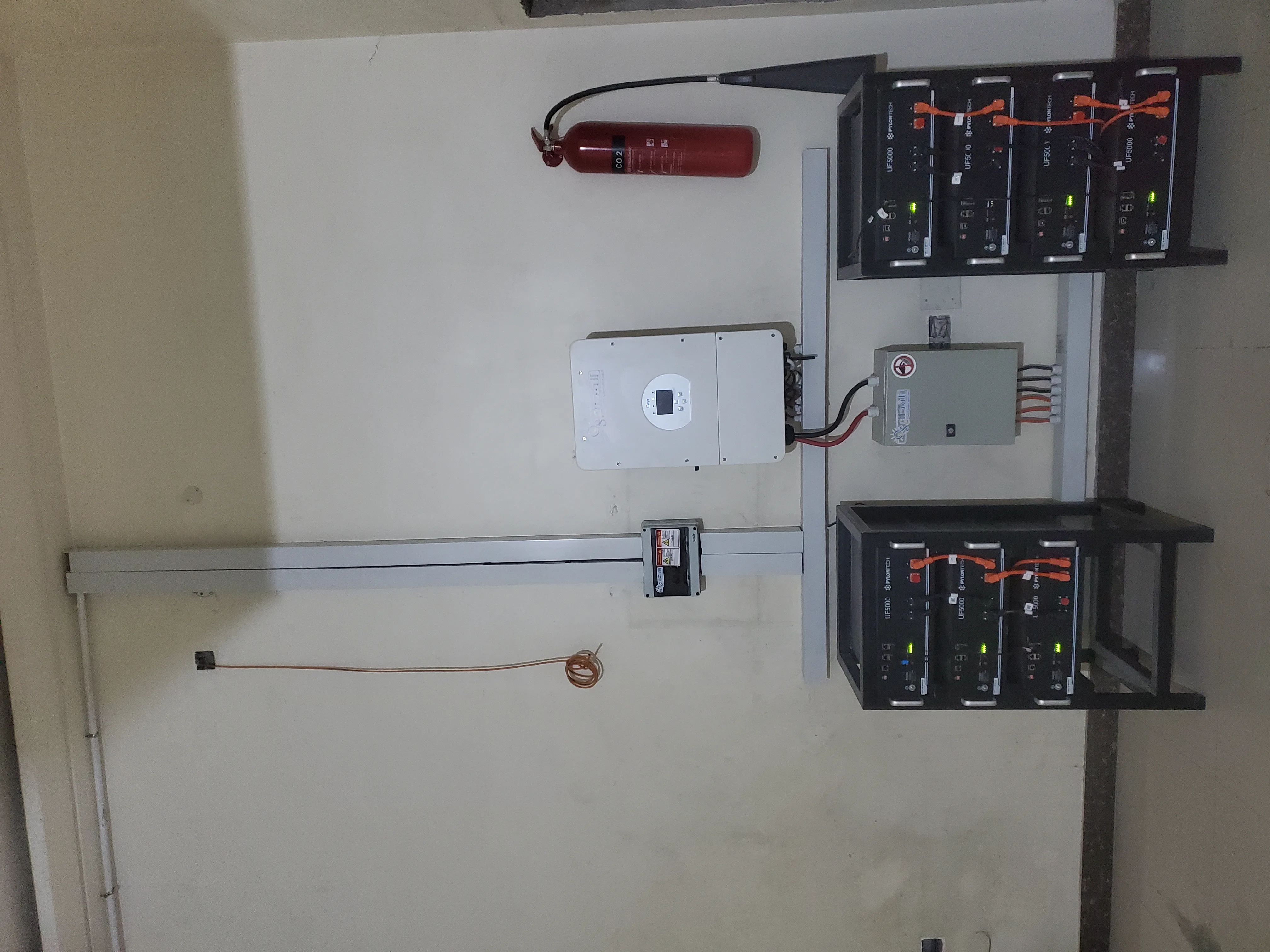 12kW Solar System for Mountain Road Facility | Pylontech LV