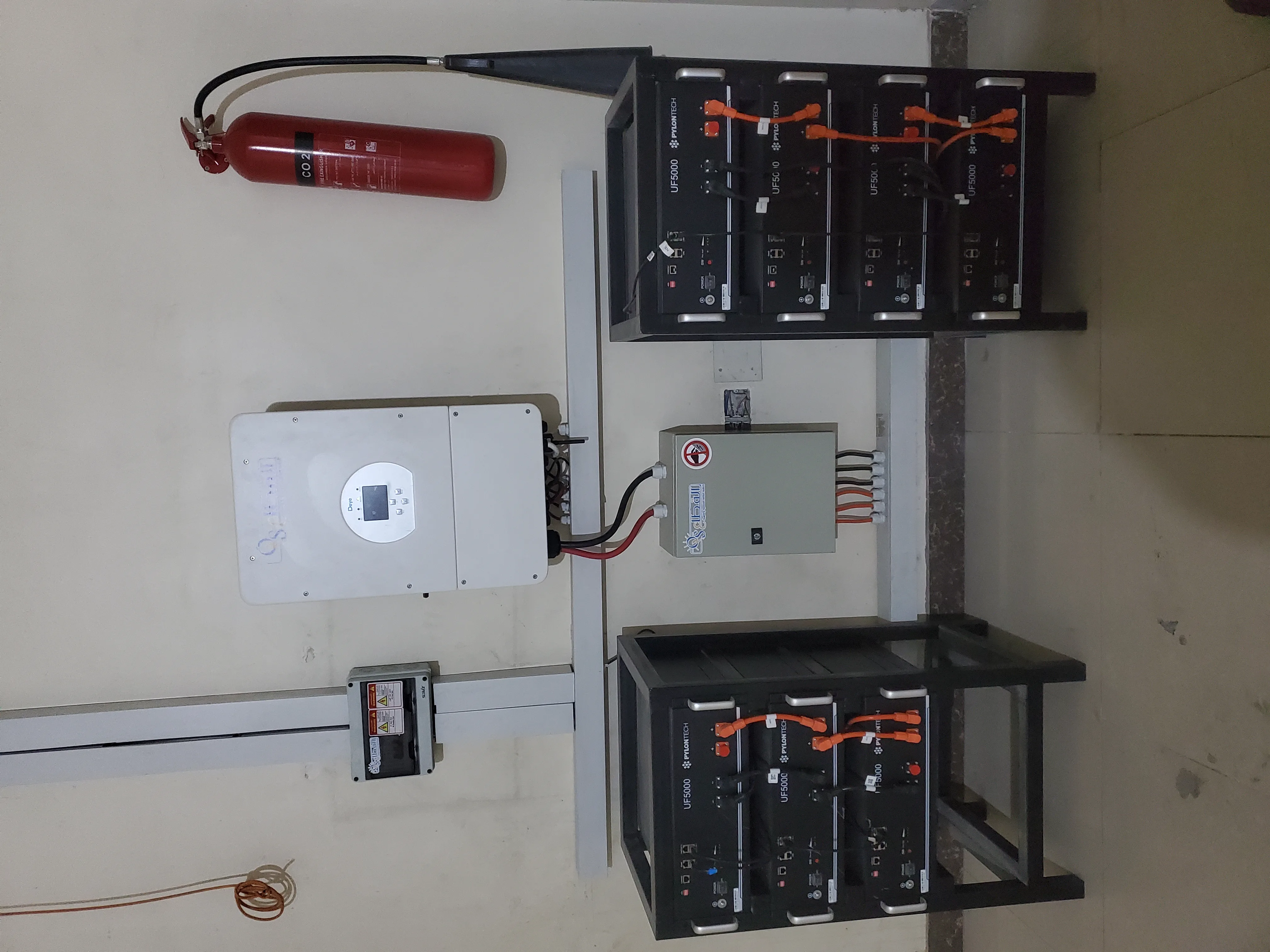 Additional image 2 from 12kW Solar System for Mountain Road Facility | Pylontech LV project